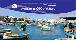 Desktop Screenshot of cito-holidays.com